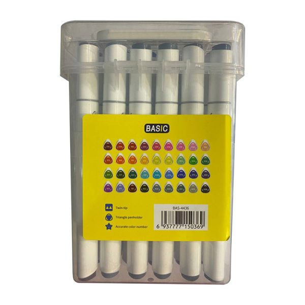 ماژیک دوسر براش بیسیک(BASIC) 36 رنگ - Image 4