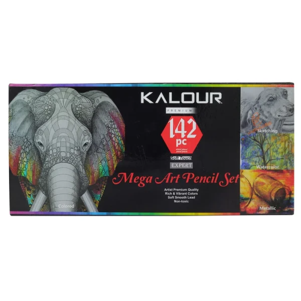 ست هنری و گرافیکی 142 تکه کالور kalour - Image 2