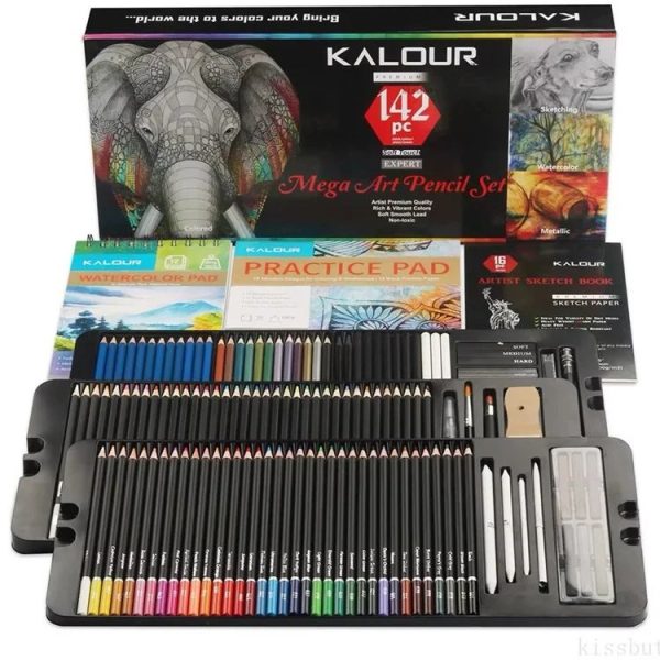 ست هنری و گرافیکی 142 تکه کالور kalour