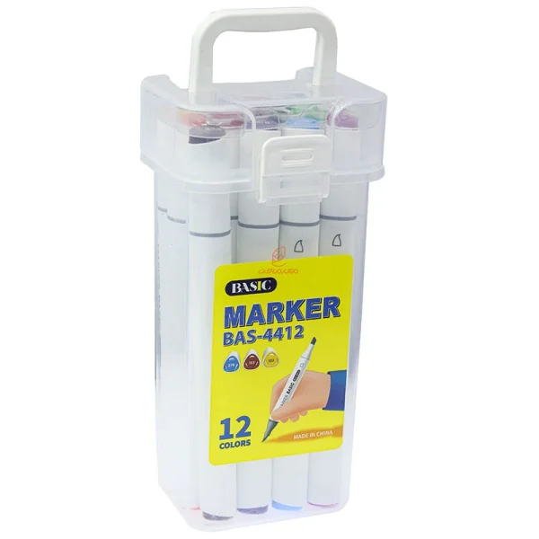 ماژیک دوسر براش بیسیک(BASIC) 12 رنگ